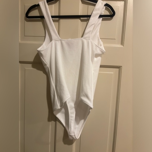 Show Me Your Mumu - white bodysuit - size large - Picture 3 of 3